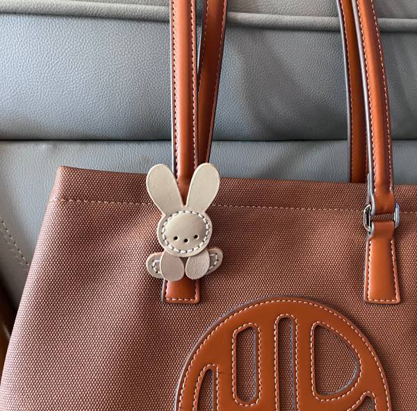 Rabbit Leather pattern, Rabbit bag decor pattern file, leather rabbit PDF template, cute animal leathercraft pattern