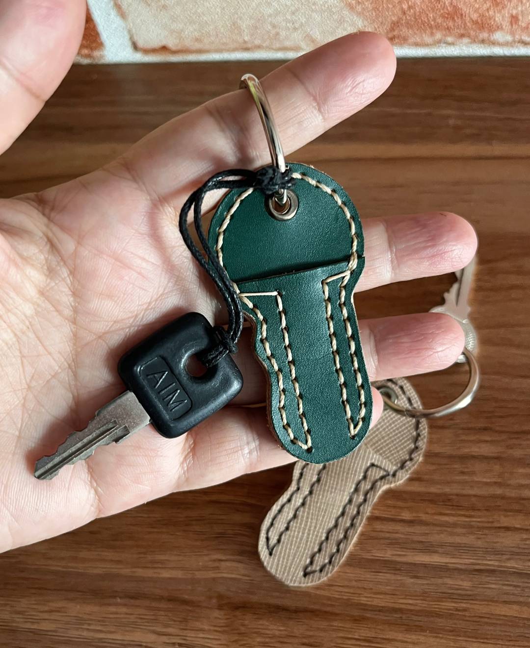 DIY key holder using pattern file.