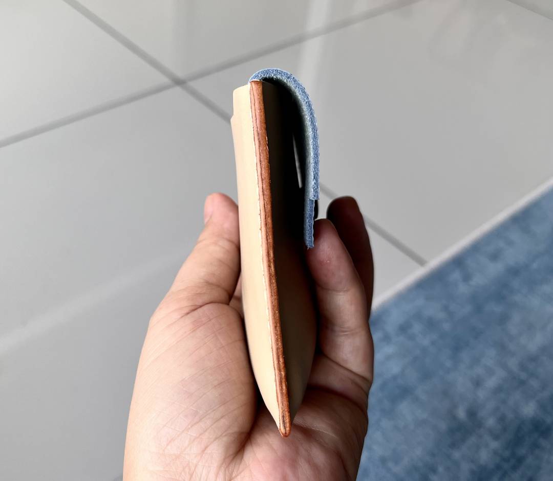 Minimalist Leather Wallet Pattern: DIY Two-Tone Card Holder (PDF, SVG, DXF) + Video Tutorial