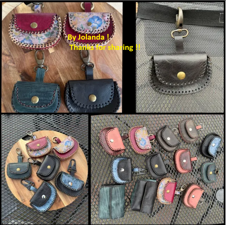 Mini Leather Bag Pattern | Mini Leather Pouch, leather bag pattern, small bag pattern, bag template, leather pattern, leathercraft template