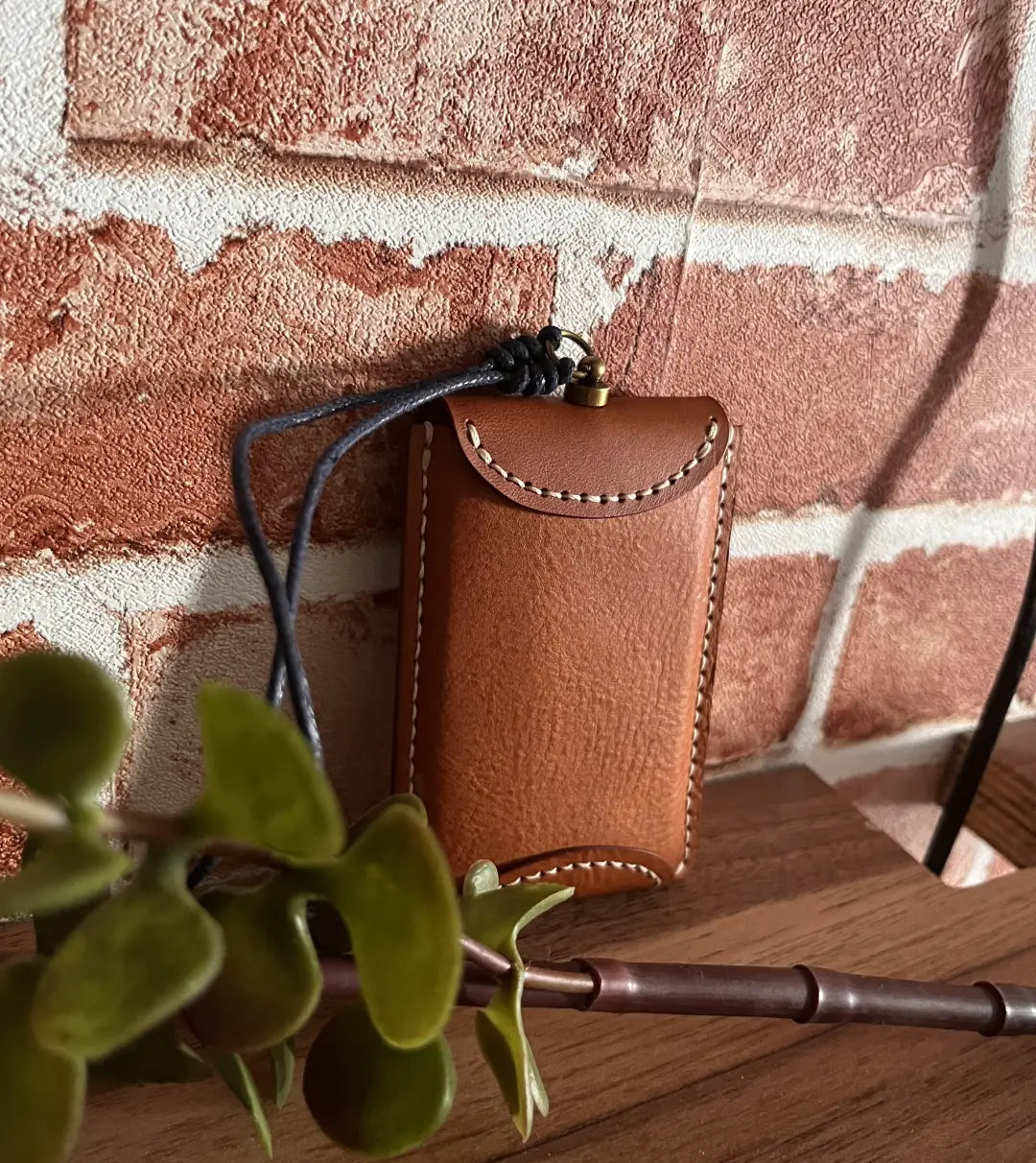 Minimalist Leather Card Holder Pattern - Digital Template (PDF, DXF, SVG)