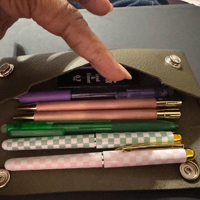 No Stitching Pen case Pattern for Leather pen case, Easy PDF pattern for Pen case, PDF Pattern for Pencil case, Pen case Printable Pattern.