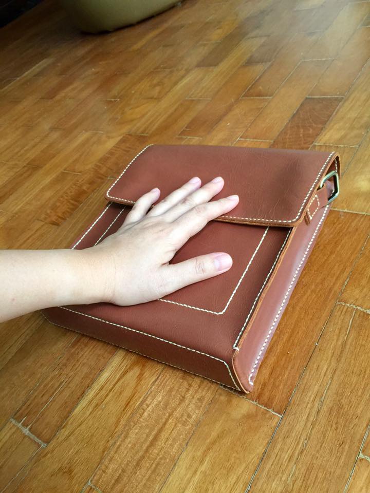 Leather Sling Bag Template with Gusset, Sewing Pattern for Leather Sling Bag with Gusset, Custom Leather Pattern, DIY Bag Template