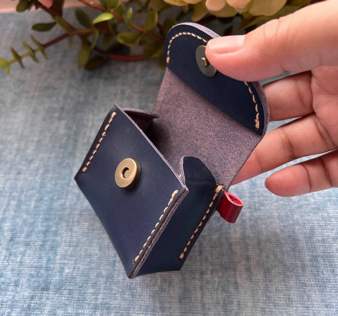 Coin Purse Pattern, Leather coin Pouch Template, DIY coin pouch Pattern, Leather bag pattern, Coin wallet pattern