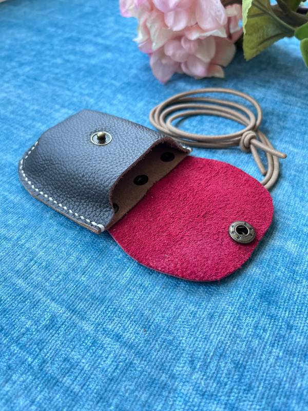 Small leather purse pattern, Small coin wallet pattern, Leather pattern for mini pouch, handmade small coin pouch template.