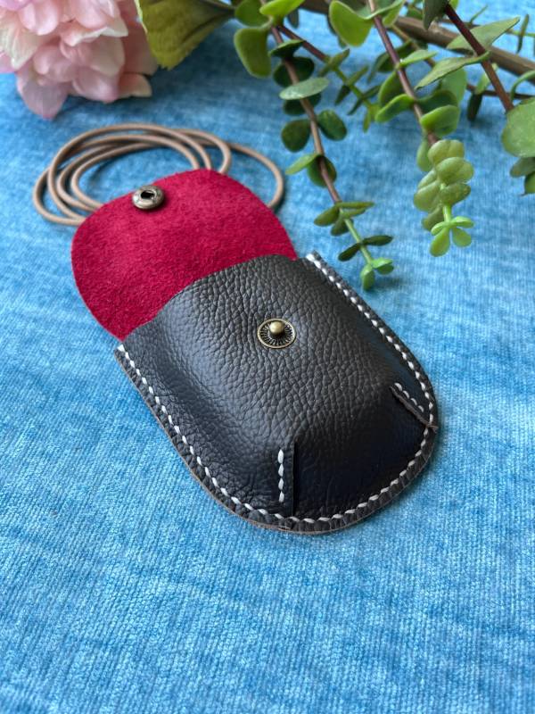 Small leather purse pattern, Small coin wallet pattern, Leather pattern for mini pouch, handmade small coin pouch template.