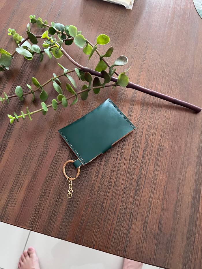 Handmade Corporate Card Holder Pattern file, Card wallet PDF pattern, leather card holder PDF template