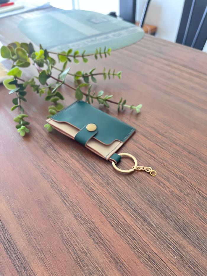 Handmade Corporate Card Holder Pattern file, Card wallet PDF pattern, leather card holder PDF template