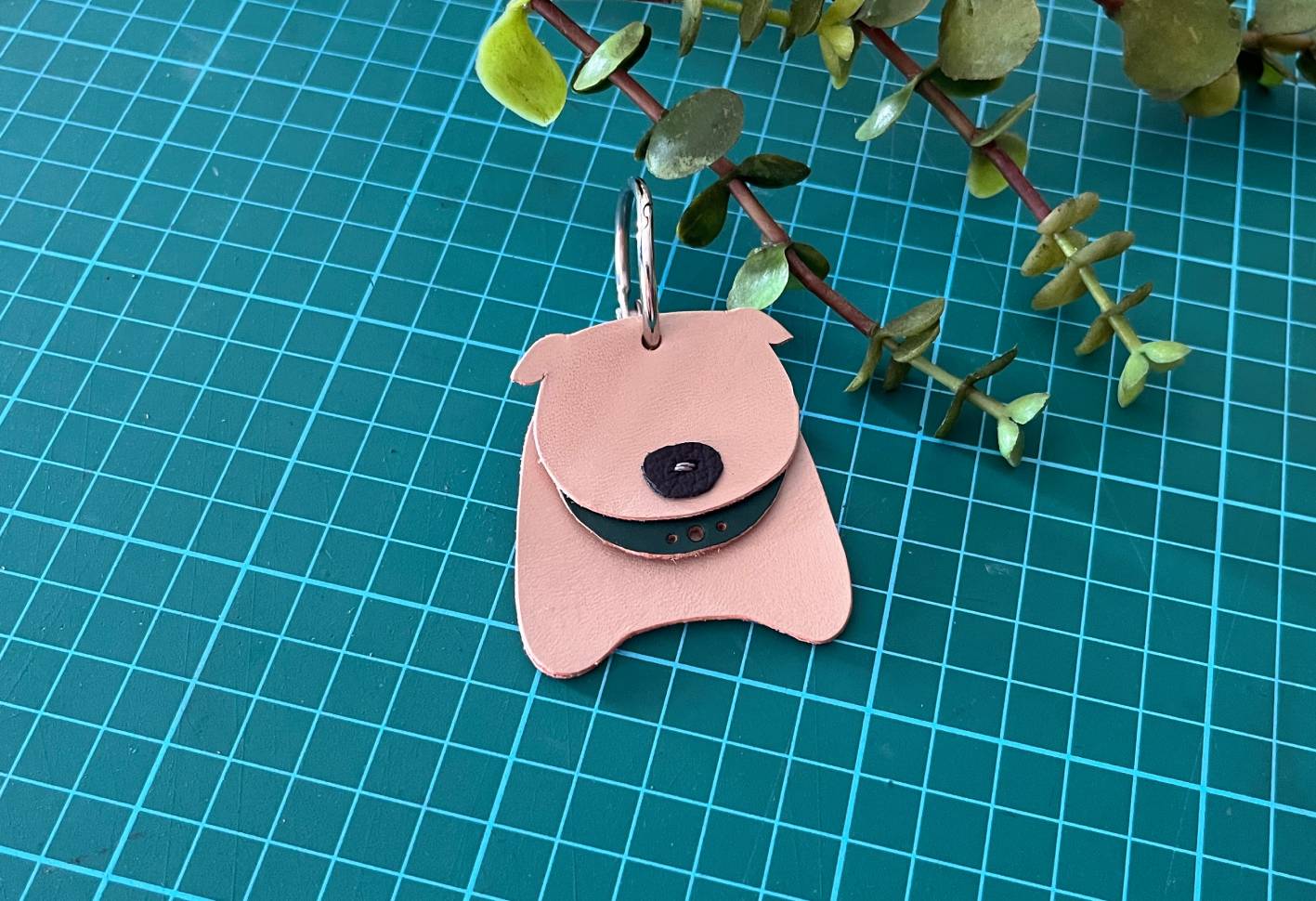 Easy Handmade Animal Keychain Pattern Set – Dog and Owl -DIY Leathercraft PDF (Copy)