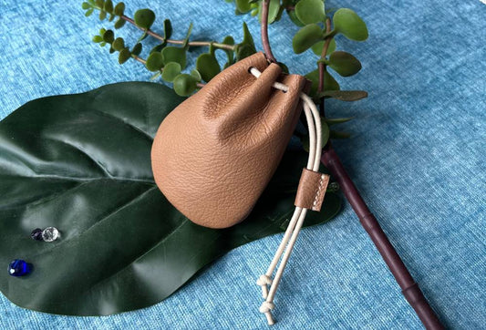 Handmade Small Bucket Bag Pattern file, Bucket Purse PDF pattern, leather coin purse PDF template, Bucket Bag for coins PDF template