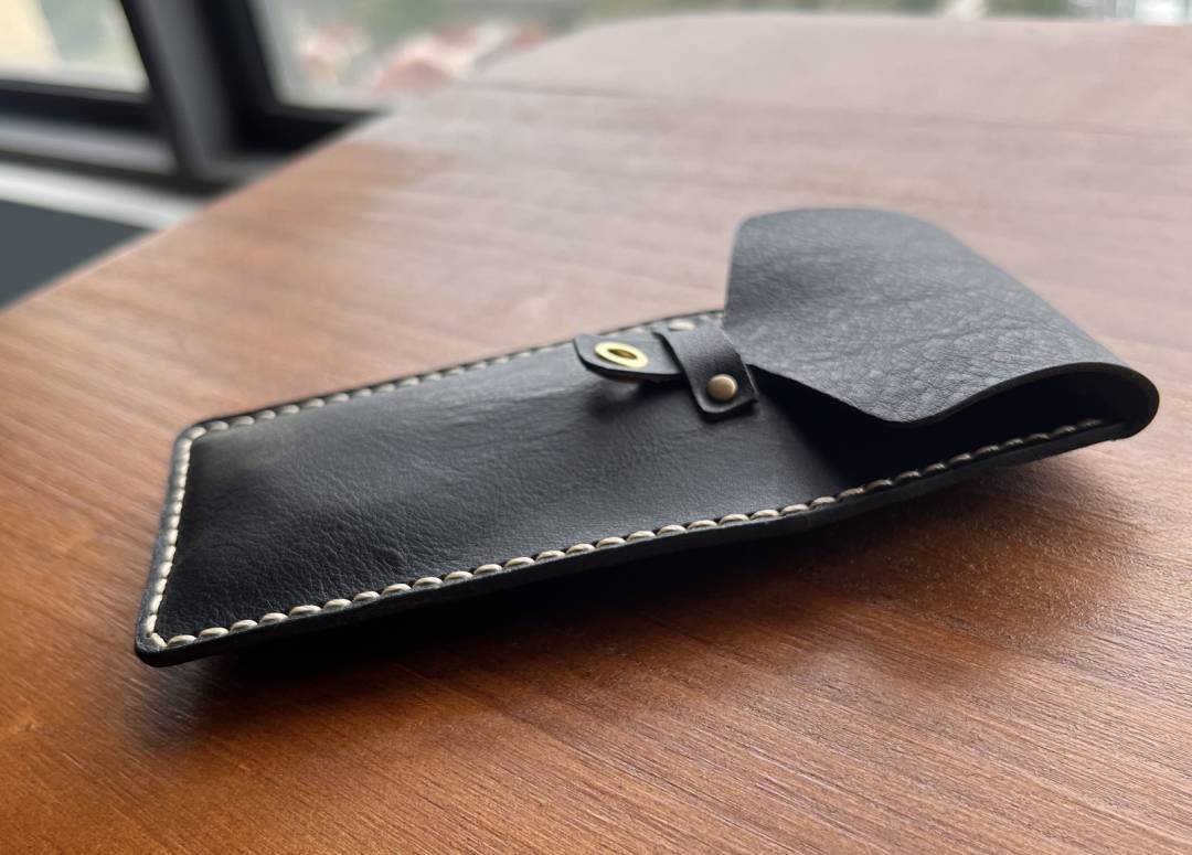 Easy Leather Watch Pouch Pattern | Coffin Watch Sleeve Template, PDF SVG DXF (Digital Download)