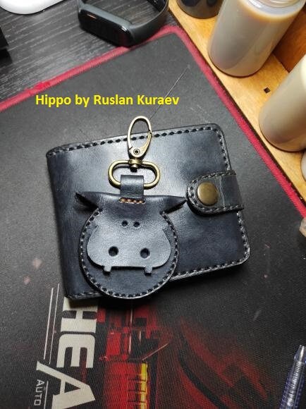 PATTERN for an Adorable Little Hippo Key Chain | Hippo Decorative