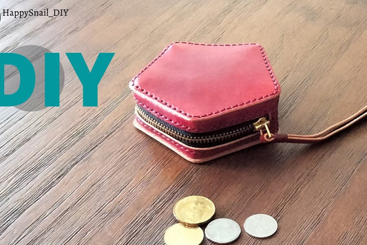 leather Coin Purse PDF, diy leather coin purse, small leather purse, handmade small leather pouch, mini coin pouch, coin bag pattern.