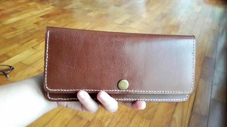 PATTERN for a Classic Long Wallet | Pattern for Leather Long Wallet | With Detail video Tutorial