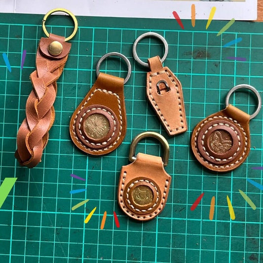 Leather keychain Pattern, Keychain template, Key fob template, leather keychain PDF, Keychain Pattern, Leatherwork Pattern, Leathercraft PDF