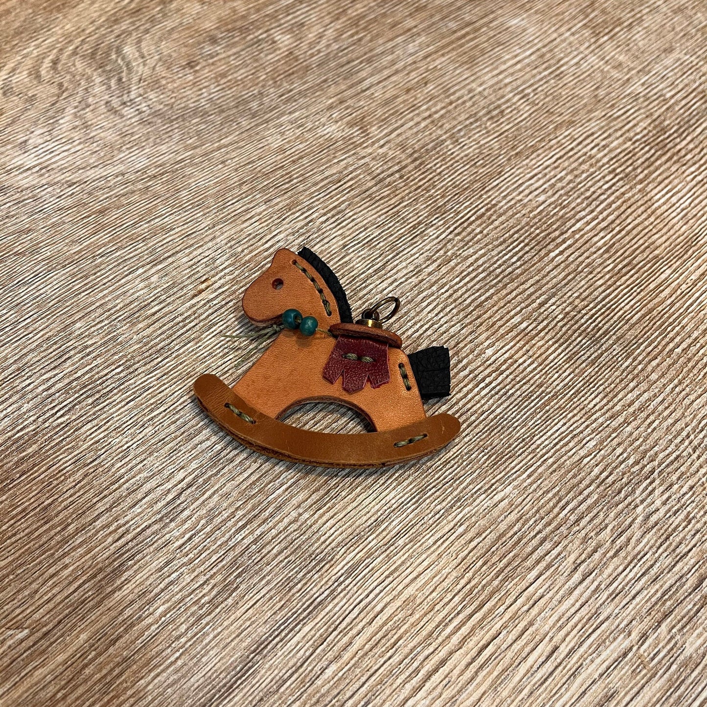 Leather Horse charm, Bag charm, cute bag charm, bag accessories, handmade leather bag charm, Cute Horse Keychain, Cute bag charm for her.