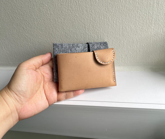 Easy DIY Handmade Card Holder Pattern, leather pattern for card holder, card holder template, felt card holder digital template, PDF pattern