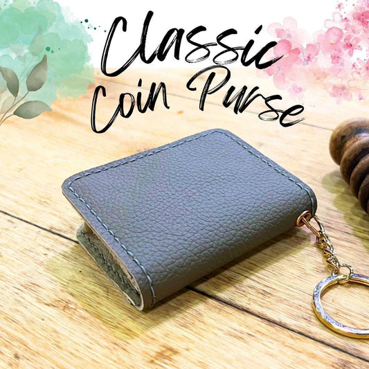 Online guide for handmade Classic Coin Purse, Handmade leather Coin Pouch, Make a Coin purse for him this Christmas + Pattern