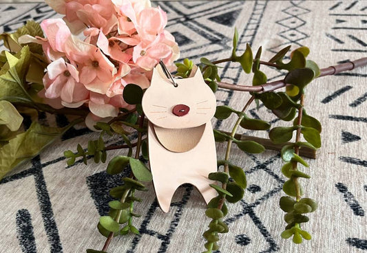 Cute Kitten, Hippo & Bear Keychain Patterns – Easy Handmade Gift | Digital Leathercraft PDF