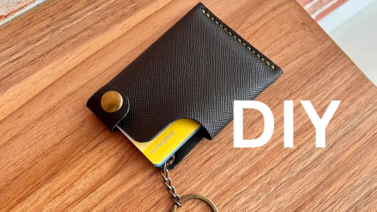 Minimalist Multi-Function Leather Wallet Pattern |Digital Download | DIY Card Holder Template with Video Tutorial | Laser Cut svg dxf file