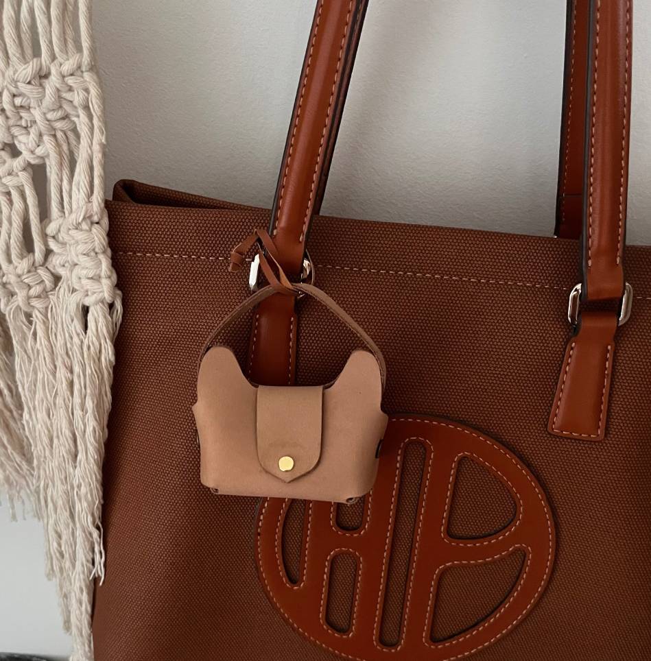 Mini Leather Bag Pattern PDF – No-Stitch DIY Leather Mini Bag with Rivet & Snap Design