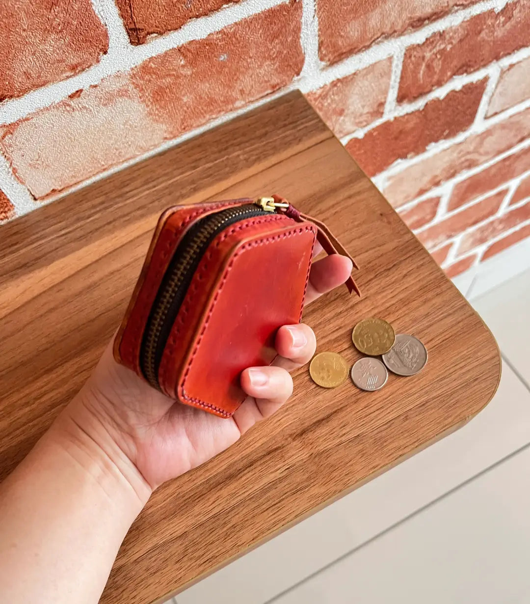 leather Coin Purse PDF, diy leather coin purse, small leather purse, handmade small leather pouch, mini coin pouch, coin bag pattern.